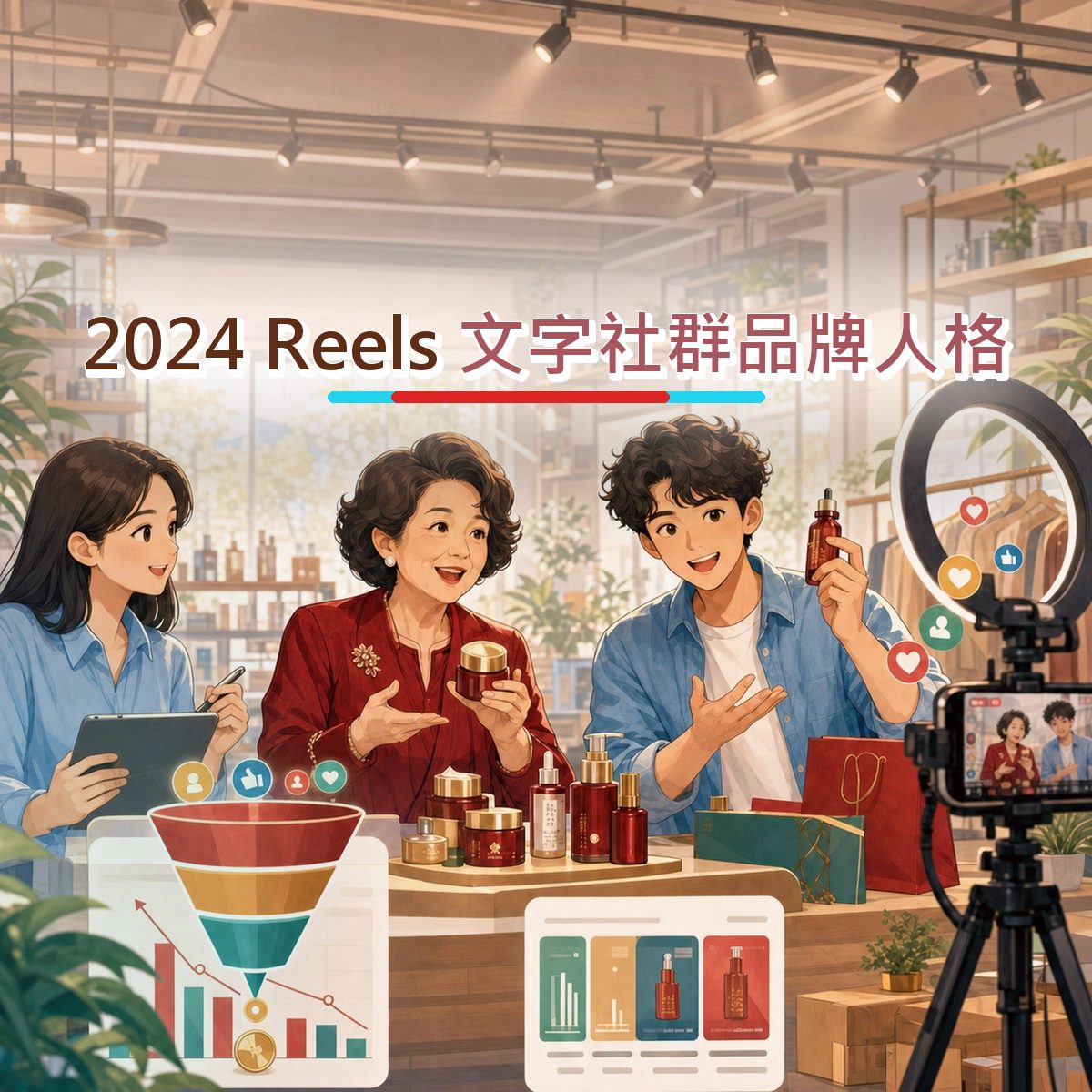 2024 品牌社群題：Instagram Reels 的前三秒鉤子怎麼設計？｜文字社群品牌人格