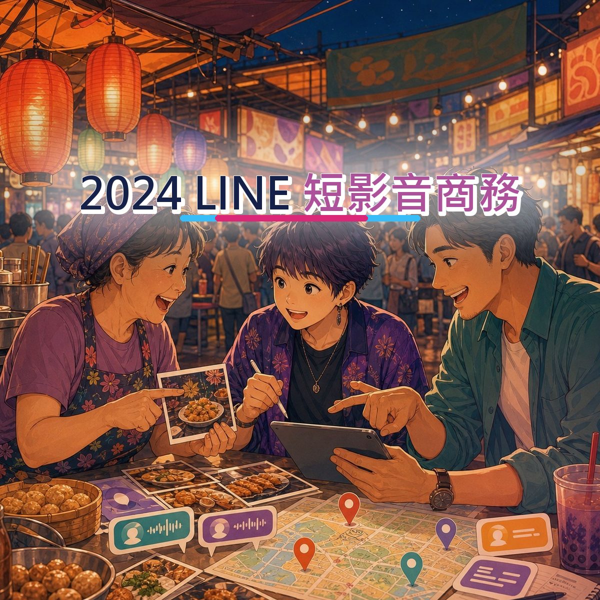 2024 品牌社群題：LINE 的跨平台接力怎麼設計？｜短影音商務