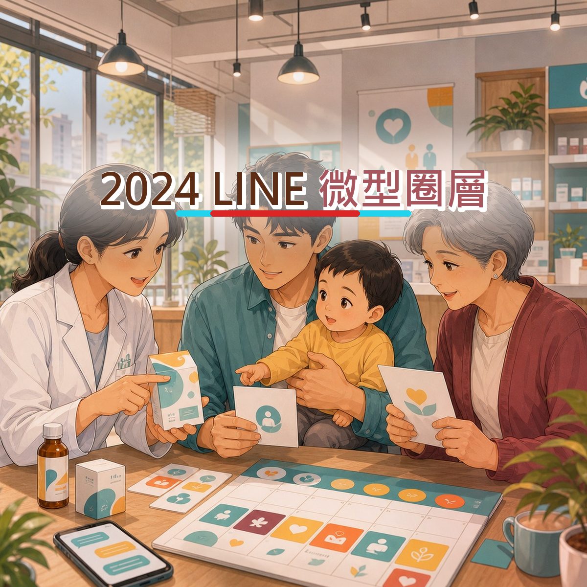 2024 母嬰家庭口碑廣告：LINE 的新品暖機信任訊號｜微型圈層