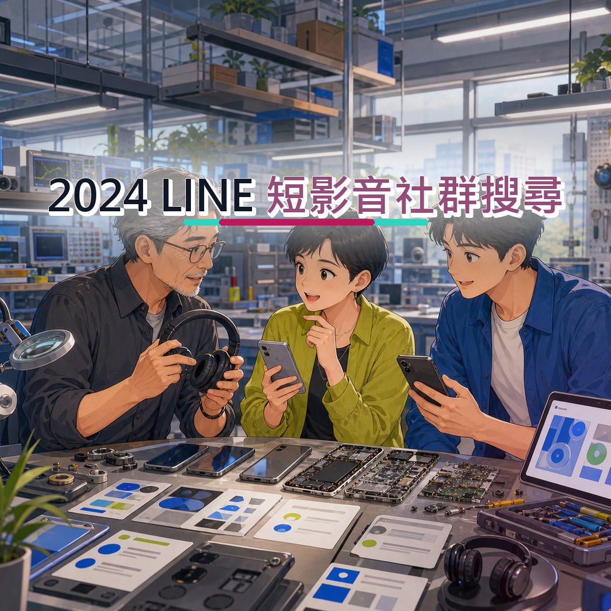 2024 3C 家電口碑廣告：LINE 的創作者合作信任訊號｜短影音社群搜尋