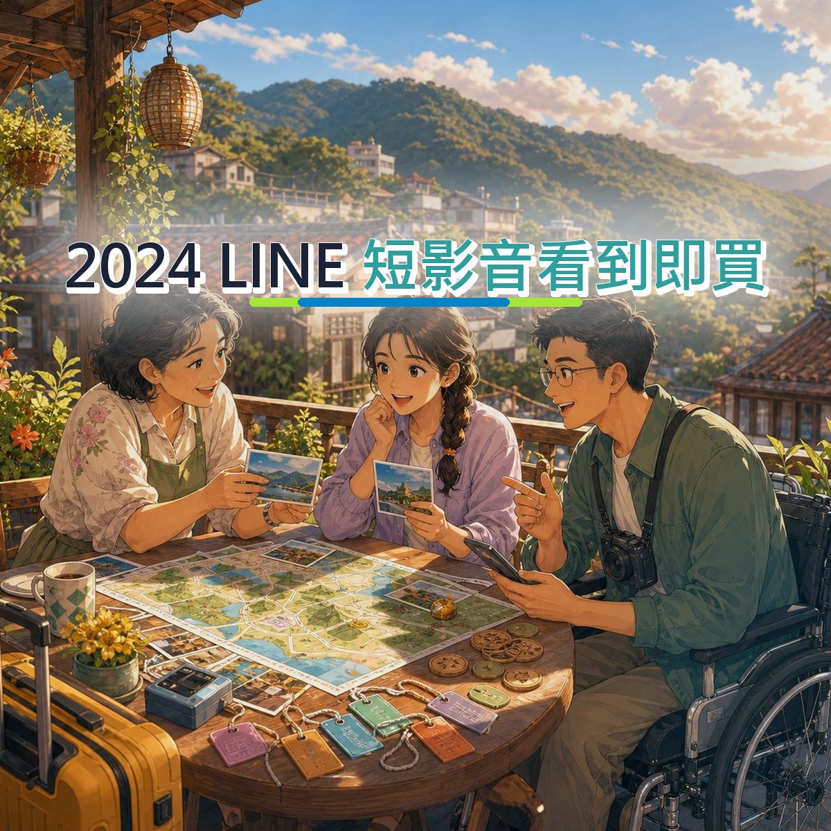 2024 旅遊住宿口碑廣告：LINE 的真實心得信任訊號｜短影音看到即買