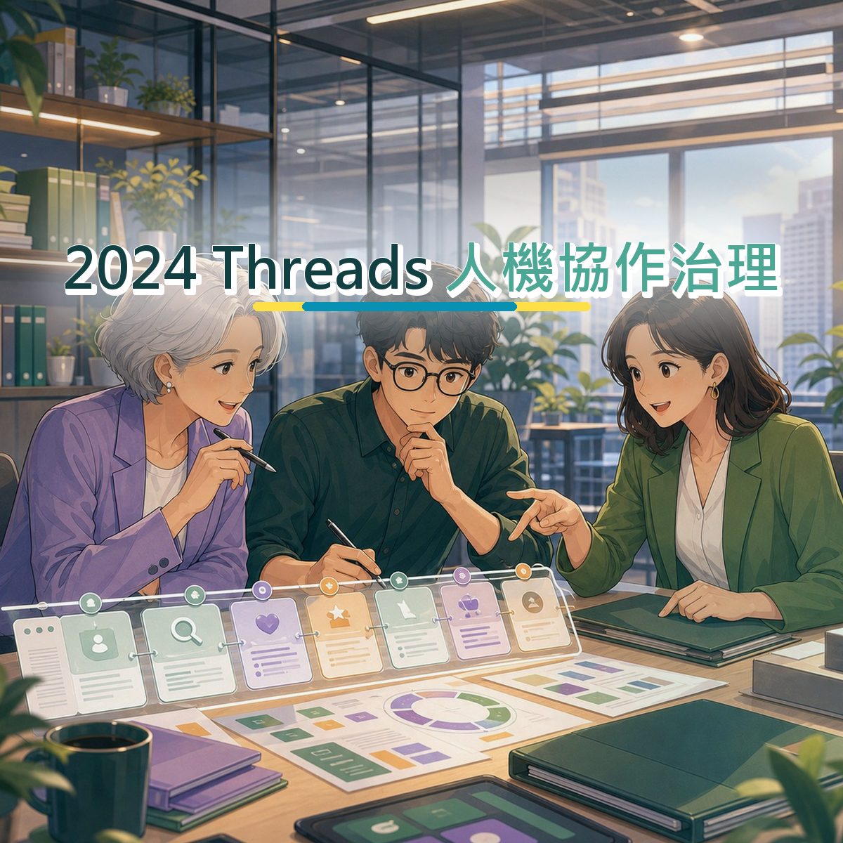 2024 Threads 社群策略：口碑月報如何累積口碑？｜人機協作治理