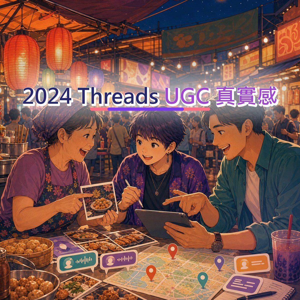 2024 餐飲食品口碑廣告：Threads 的留言劇本信任訊號｜UGC 真實感