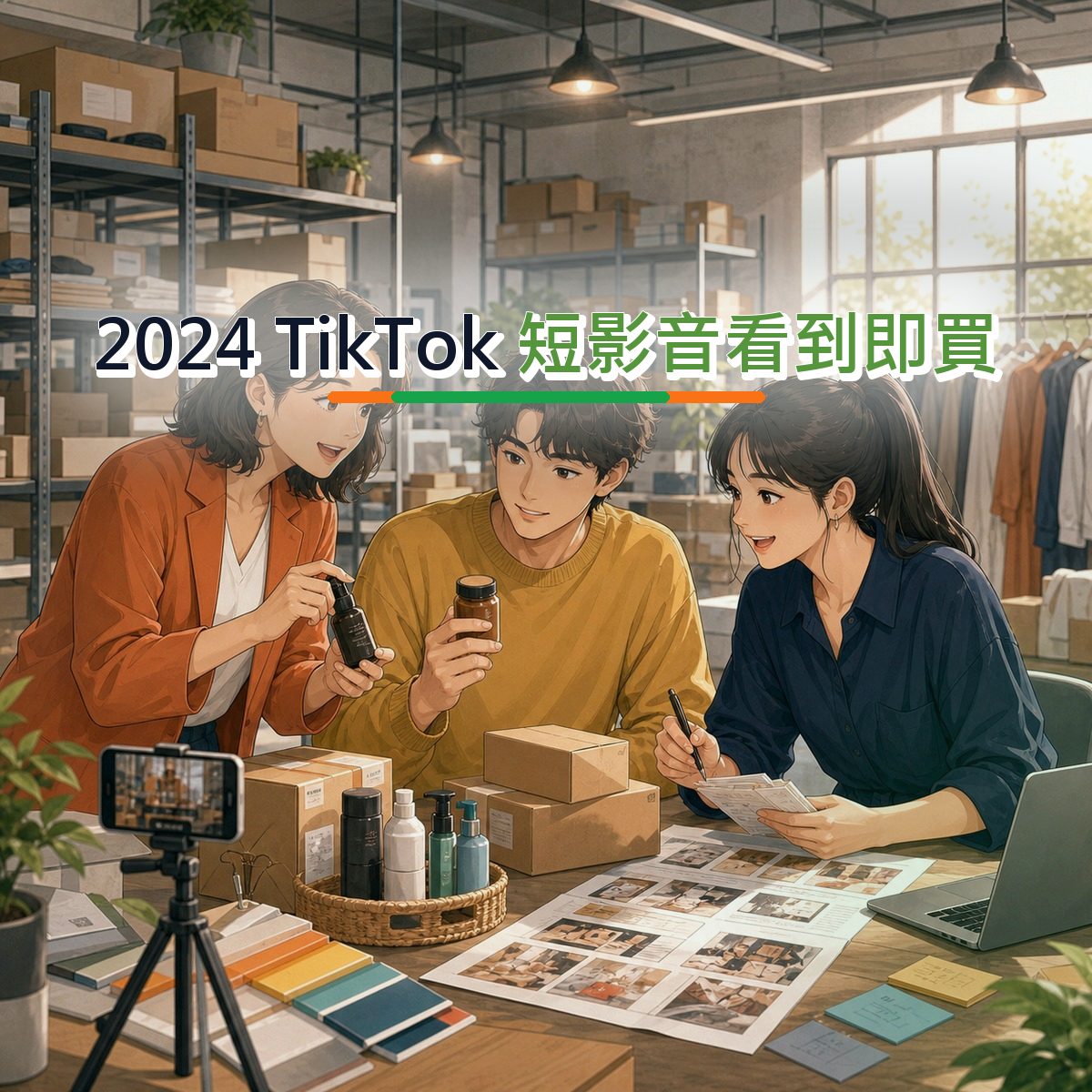 2024 TikTok 口碑企劃：用前三秒鉤子接住服飾潮流消費者｜短影音看到即買