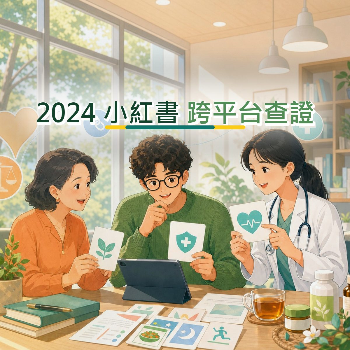 2024 醫療健康跨平台查證指南：小紅書 從看見到行動｜真實心得