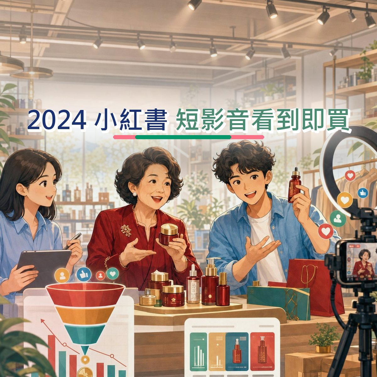 2024 小紅書 上的B2B 服務決策路徑：短影音看到即買執行清單｜口碑月報