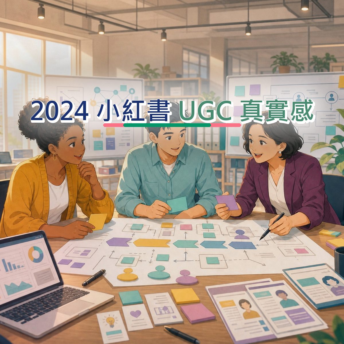2024 小紅書 上的B2B 服務決策路徑：UGC 真實感執行清單｜UGC Brief