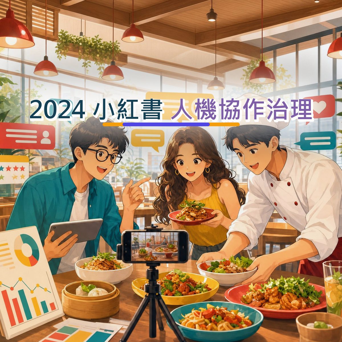 2024 小紅書 上的餐飲食品決策路徑：人機協作治理執行清單｜跨平台接力