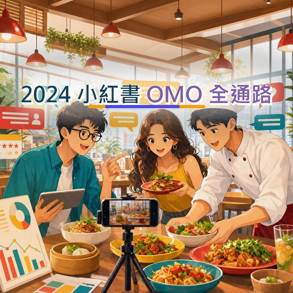 2024 小紅書 口碑企劃：用成效指標接住餐飲食品消費者｜OMO 全通路