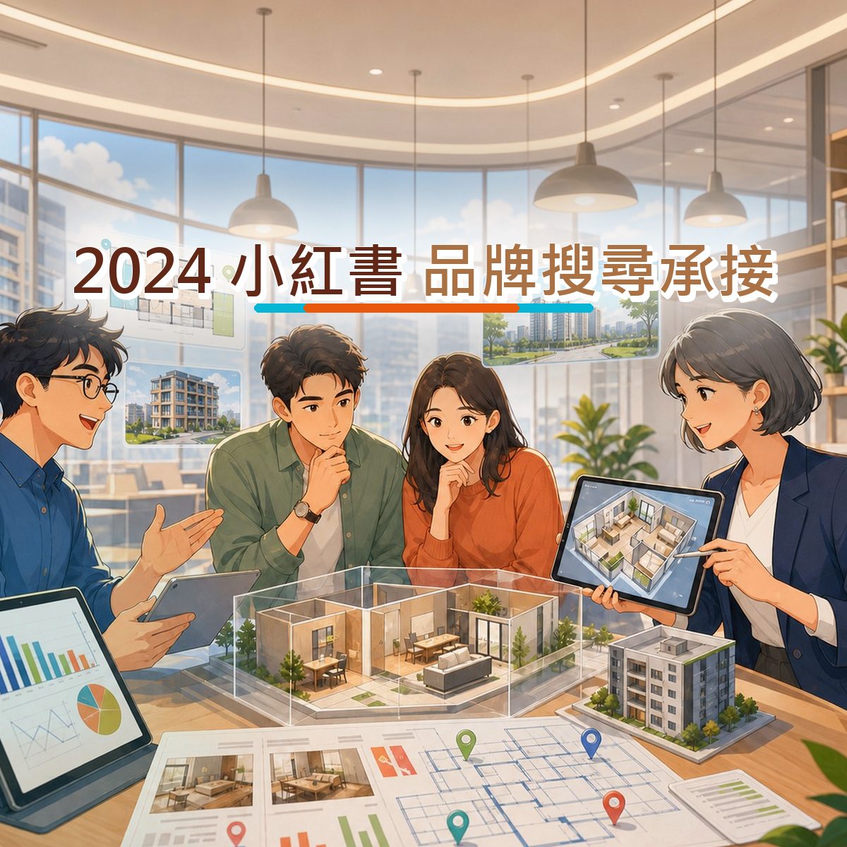 2024 小紅書 上的房產居家決策路徑：品牌搜尋承接執行清單｜真實心得