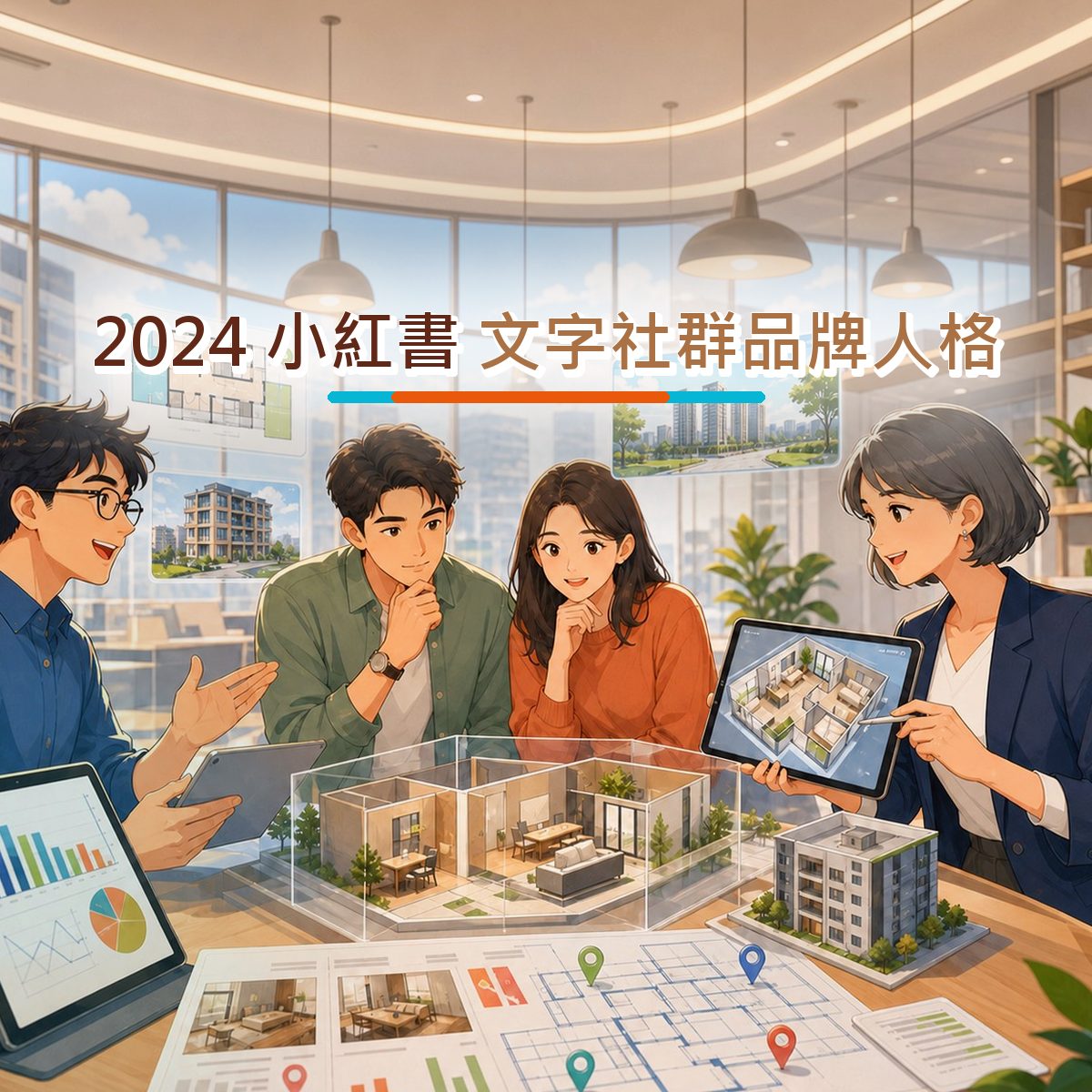 2024 小紅書 上的房產居家決策路徑：文字社群品牌人格執行清單｜品牌安全