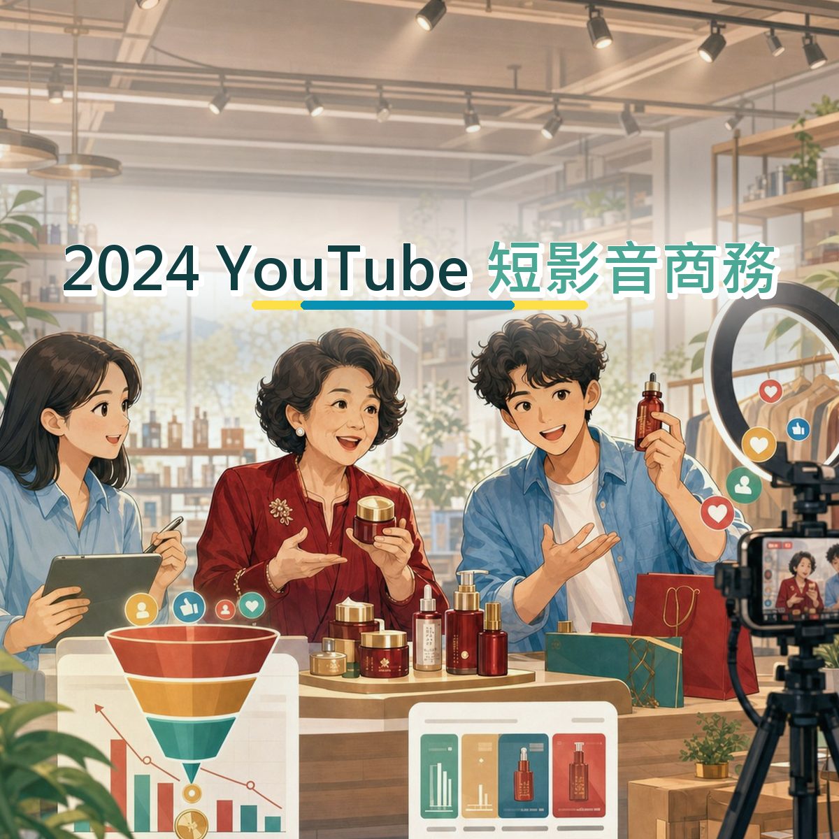 2024 品牌社群題：YouTube 的口碑月報怎麼設計？｜短影音商務