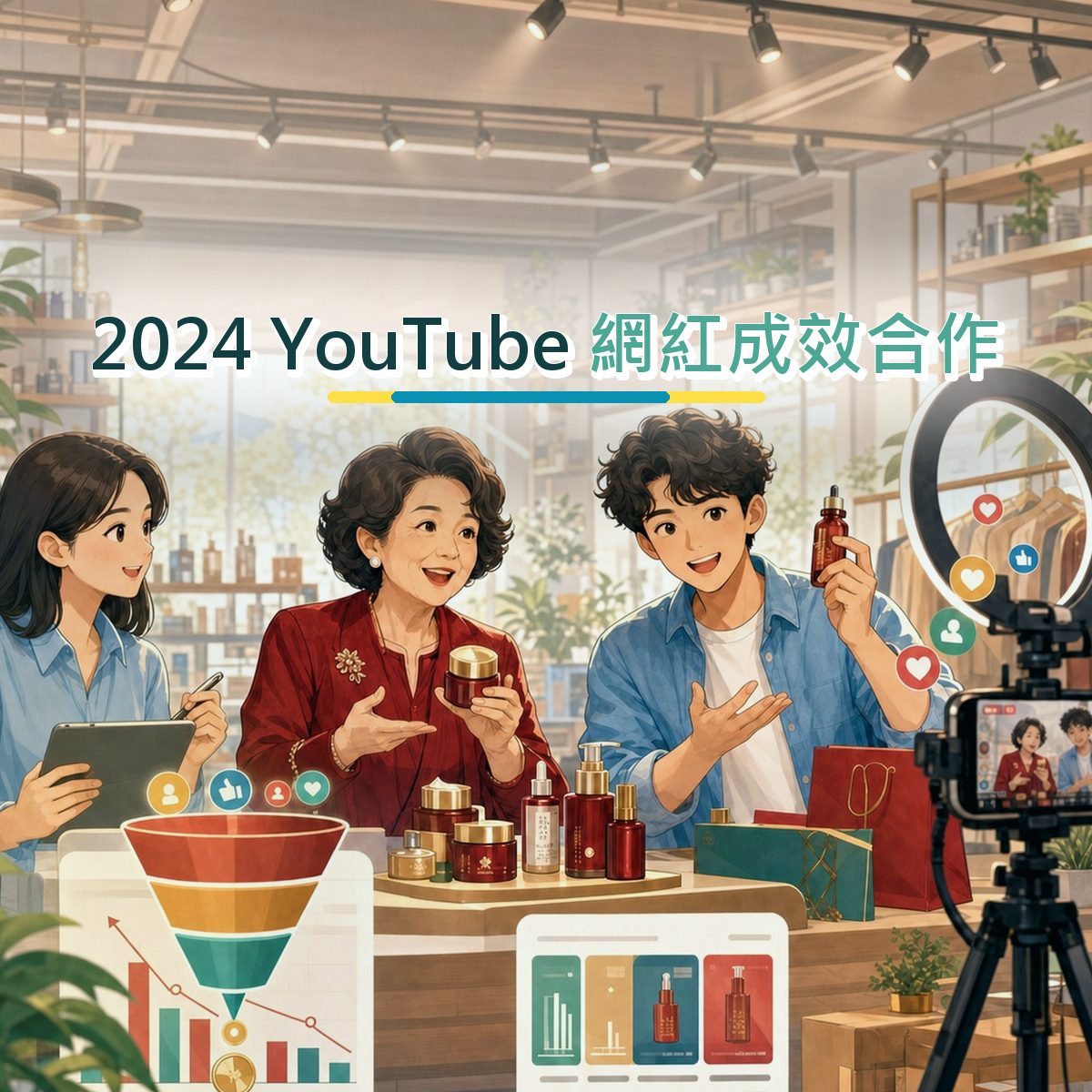 2024 品牌社群題：YouTube 的新品暖機怎麼設計？｜網紅成效合作