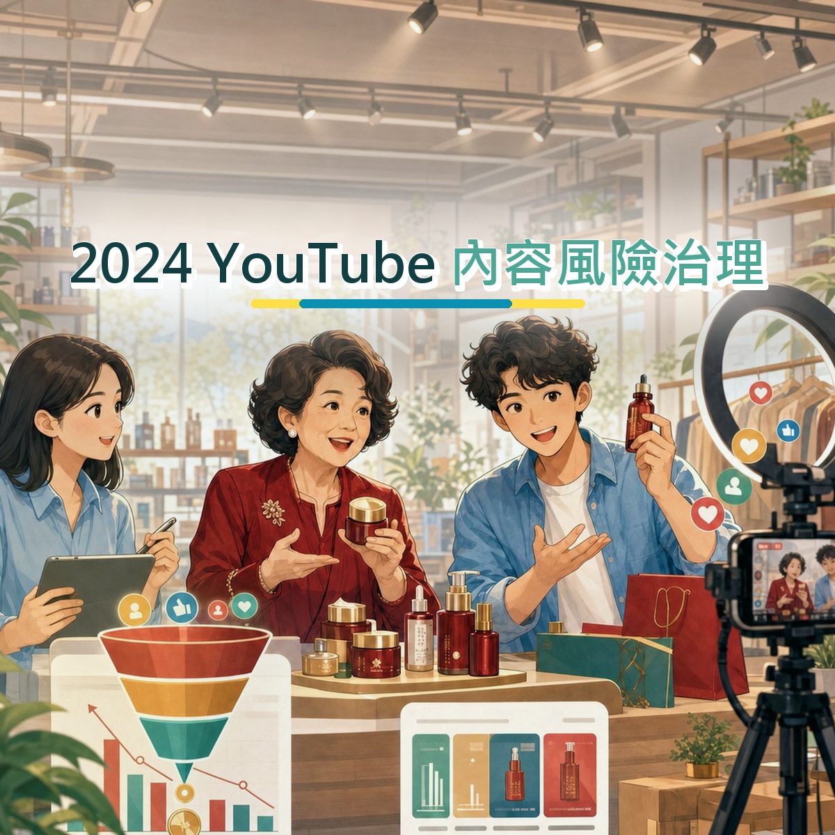 2024 YouTube 社群策略：跨平台接力如何累積口碑？｜內容風險治理