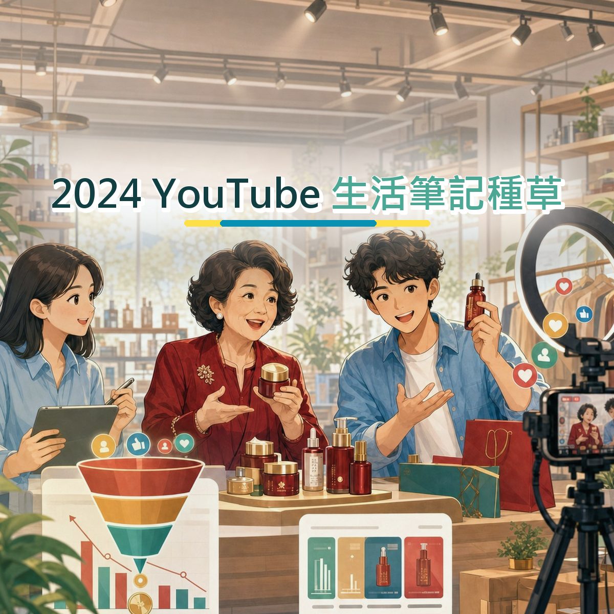 2024 YouTube 社群策略：搜尋承接如何累積口碑？｜生活筆記種草