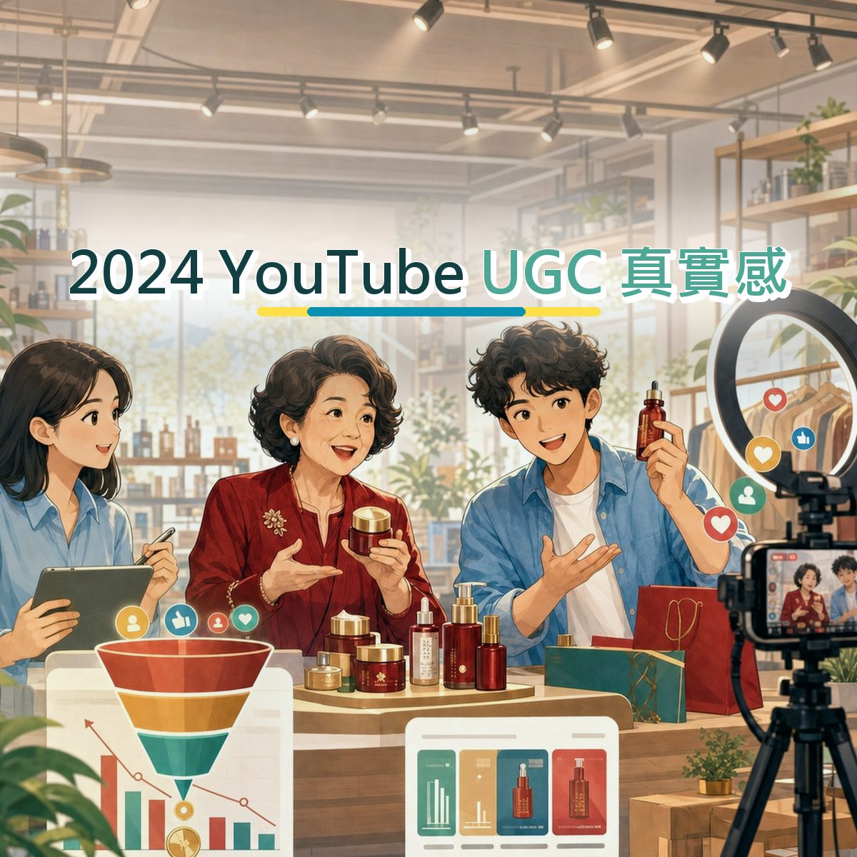 2024 美妝保養在 YouTube 怎麼被相信？UGC 真實感實戰｜品牌人格