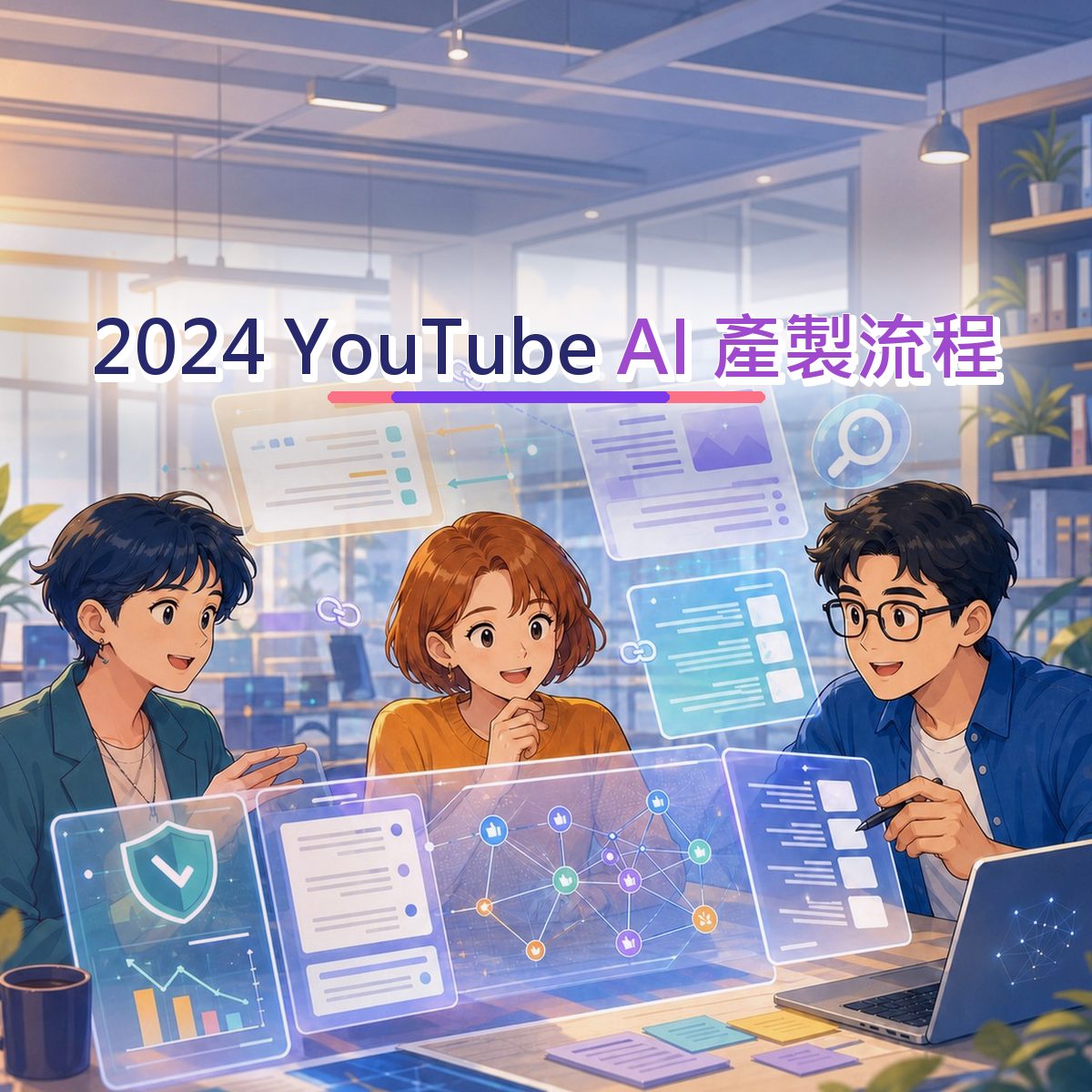 2024 金融服務在 YouTube 怎麼被相信？AI 產製流程實戰｜新品暖機