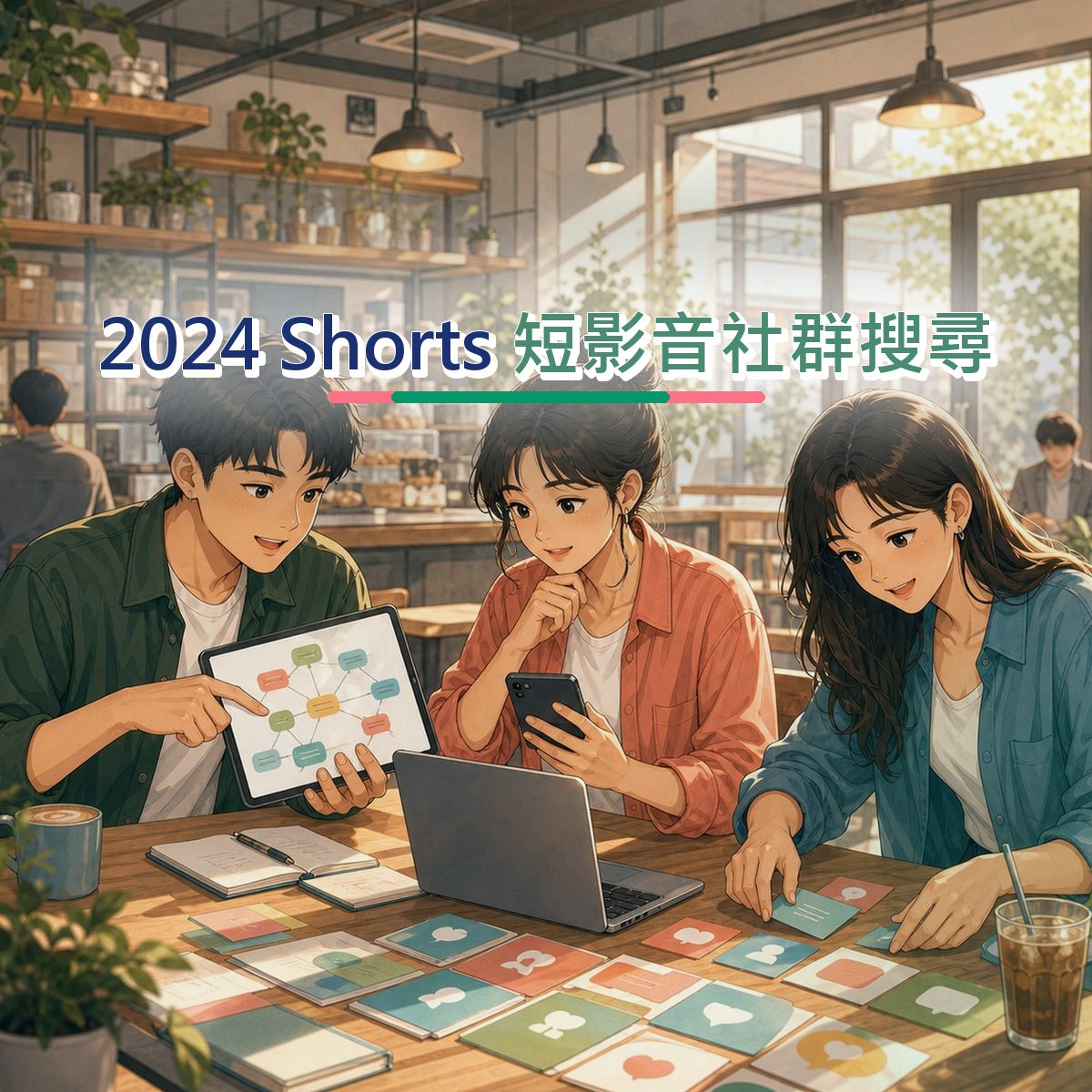 2024 遊戲娛樂短影音社群搜尋指南：YouTube Shorts 從看見到行動｜比較內容