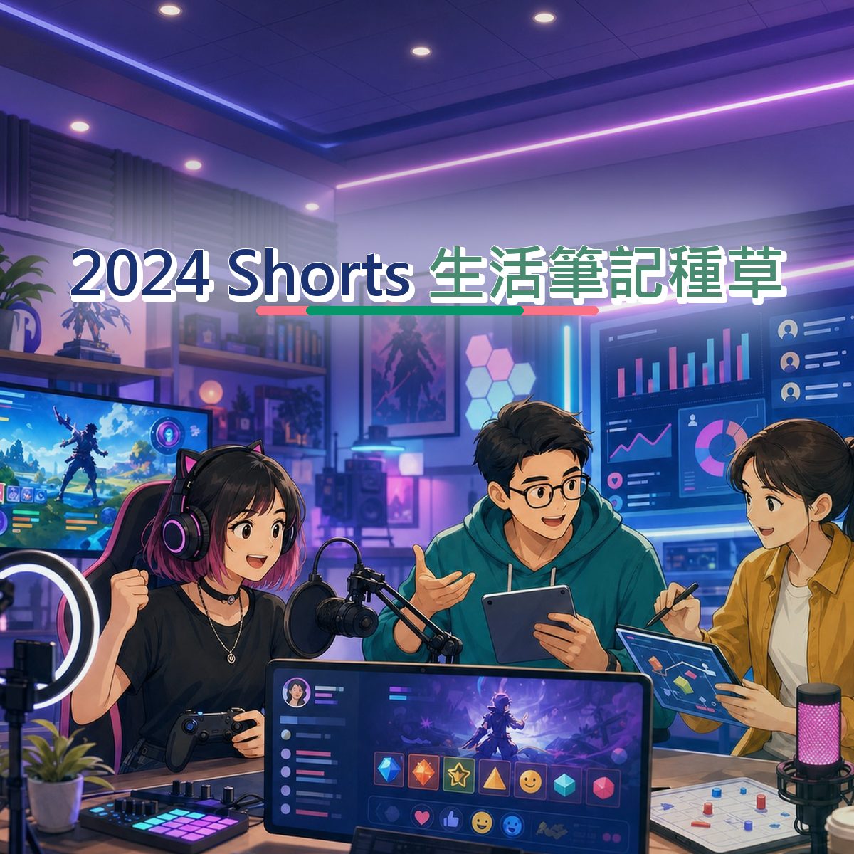 2024 YouTube Shorts 上的遊戲娛樂決策路徑：生活筆記種草執行清單｜品牌人格