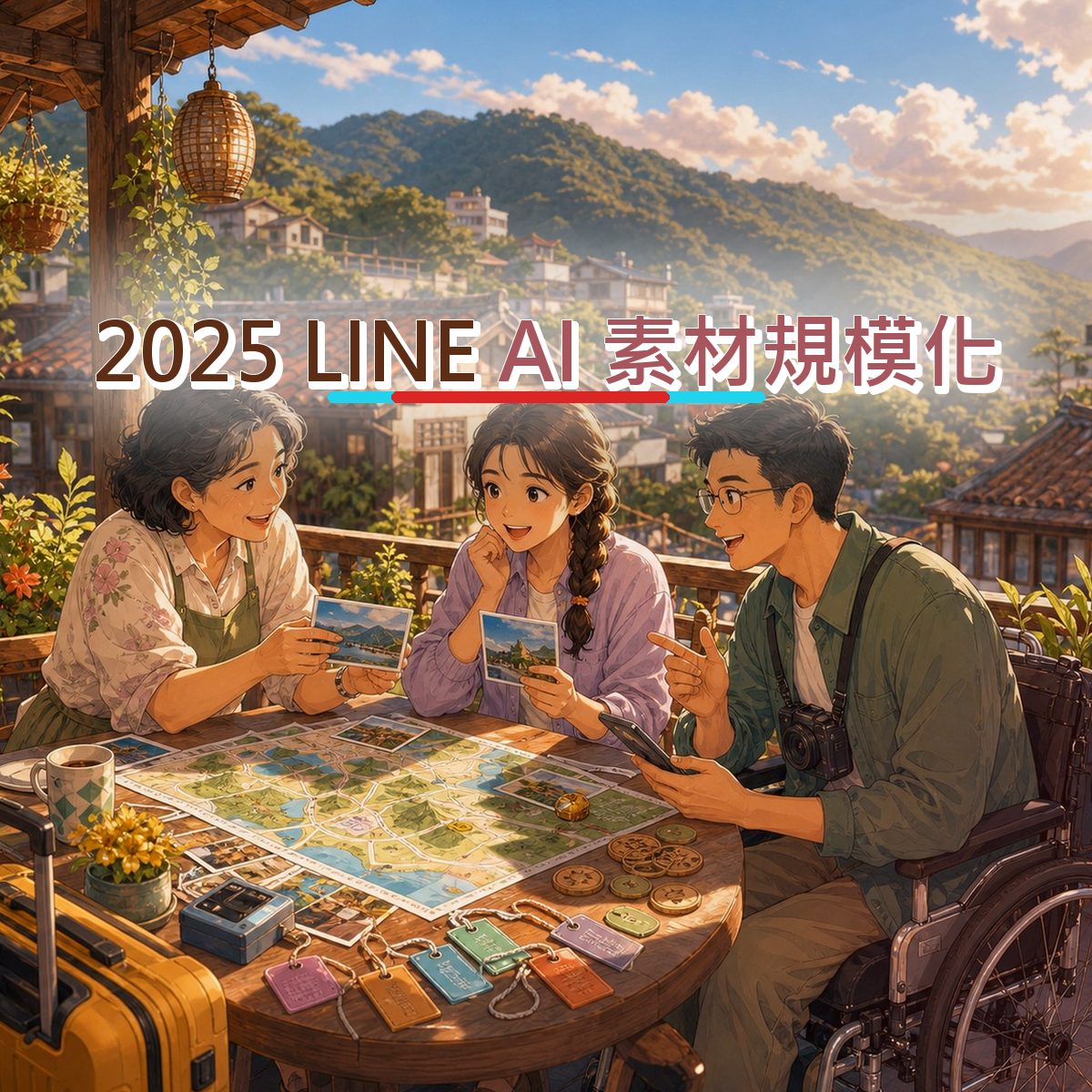 2025 品牌社群題：LINE 的留言劇本怎麼設計？｜AI 素材規模化