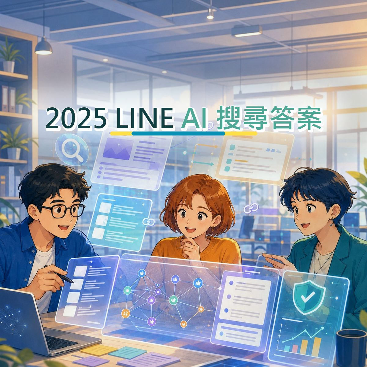 2025 品牌社群題：LINE 的口碑月報怎麼設計？｜AI 搜尋答案