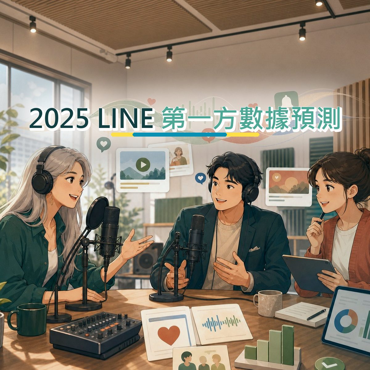 2025 第一方數據預測不是追流行：LINE 的遊戲娛樂內容方法｜成效指標