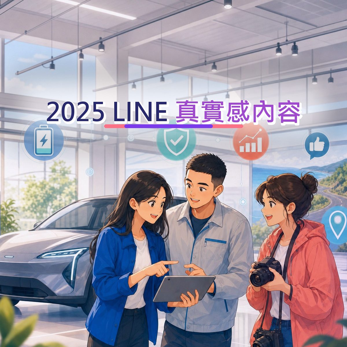 2025 品牌社群題：LINE 的搜尋承接怎麼設計？｜真實感內容