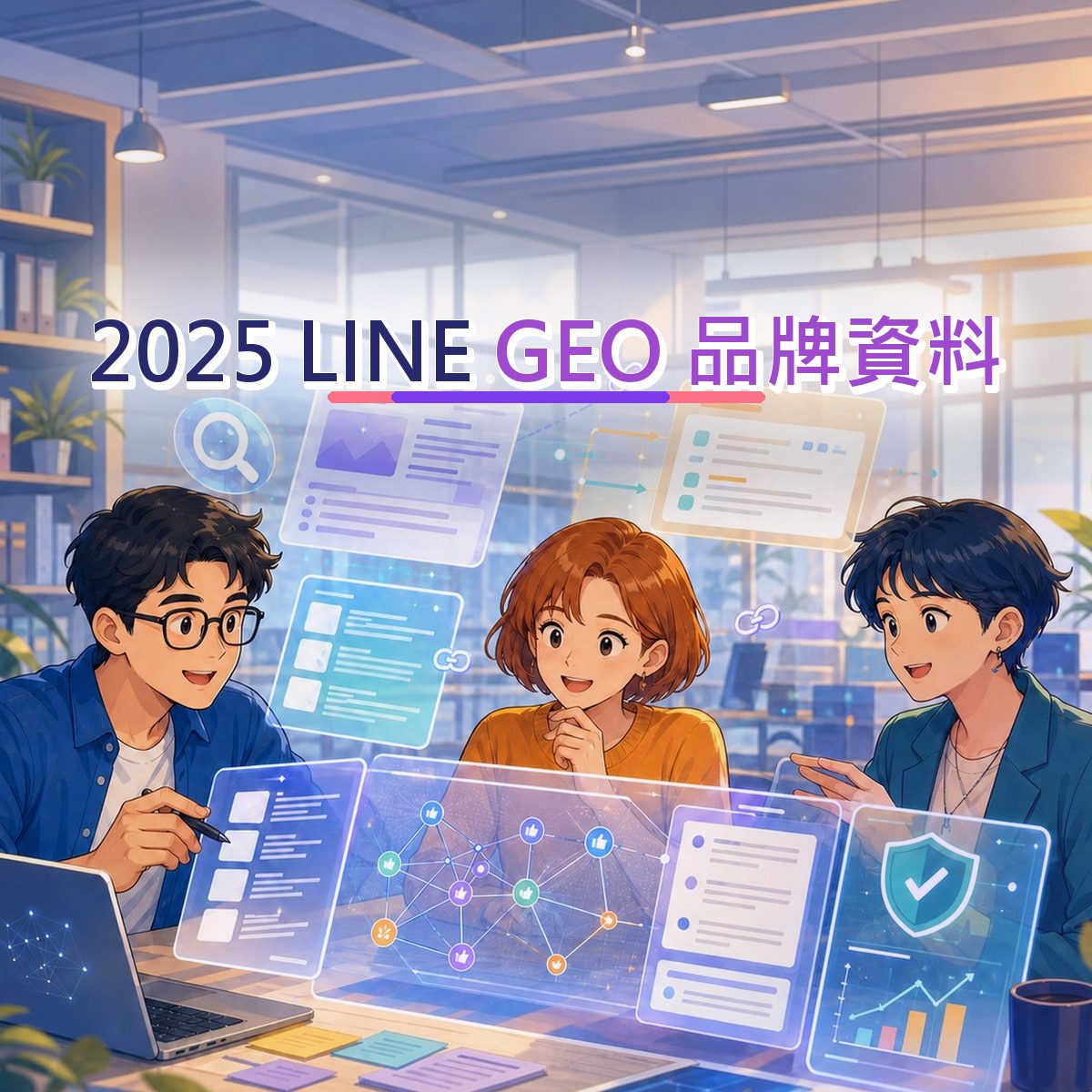 2025 GEO 品牌資料不是追流行：LINE 的運動戶外內容方法｜前三秒鉤子