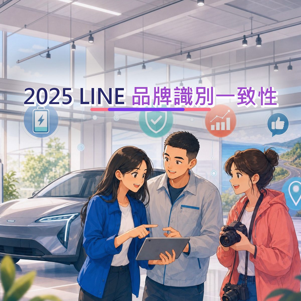 2025 品牌識別一致性不是追流行：LINE 的運動戶外內容方法｜留言劇本