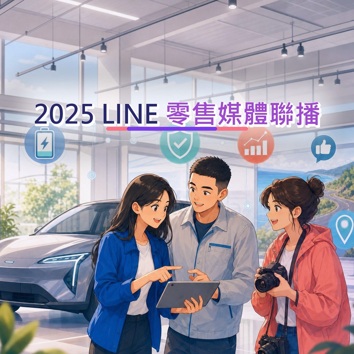 2025 運動戶外口碑廣告：LINE 的短影音節奏信任訊號｜零售媒體聯播