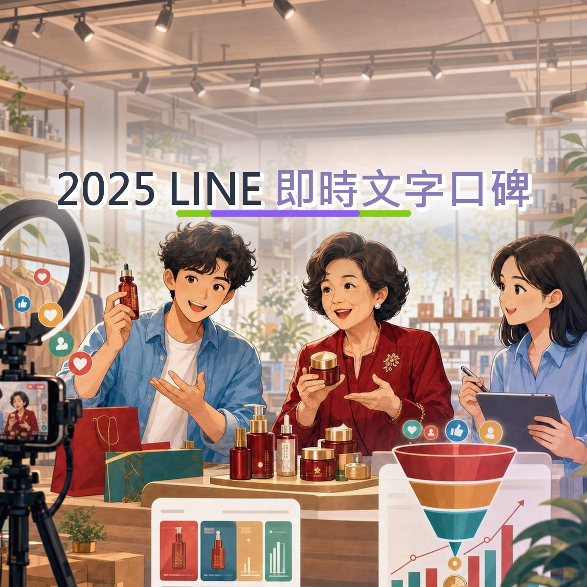 2025 即時文字口碑不是追流行：LINE 的零售電商內容方法｜UGC Brief