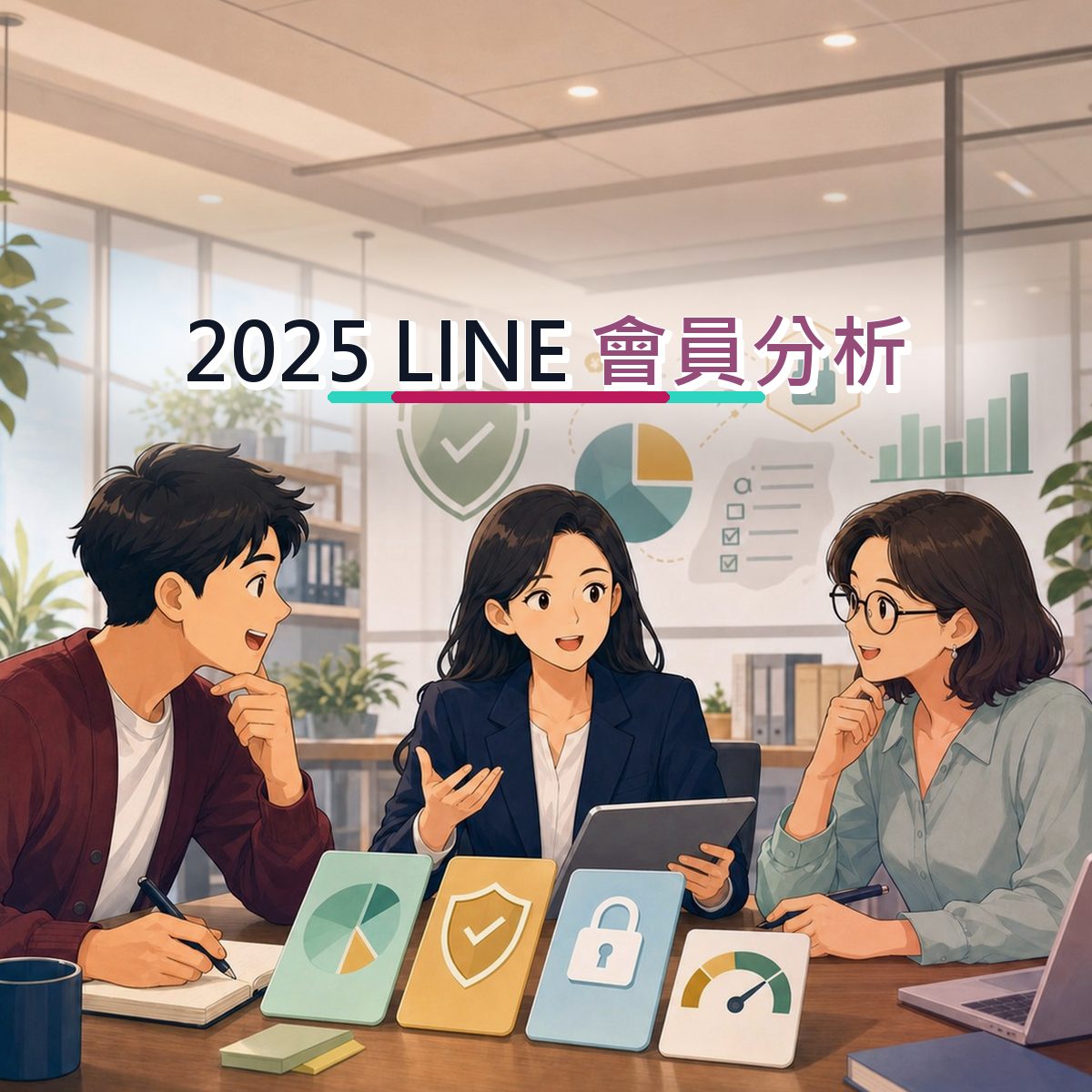 2025 品牌社群題：LINE 的短影音節奏怎麼設計？｜會員分析