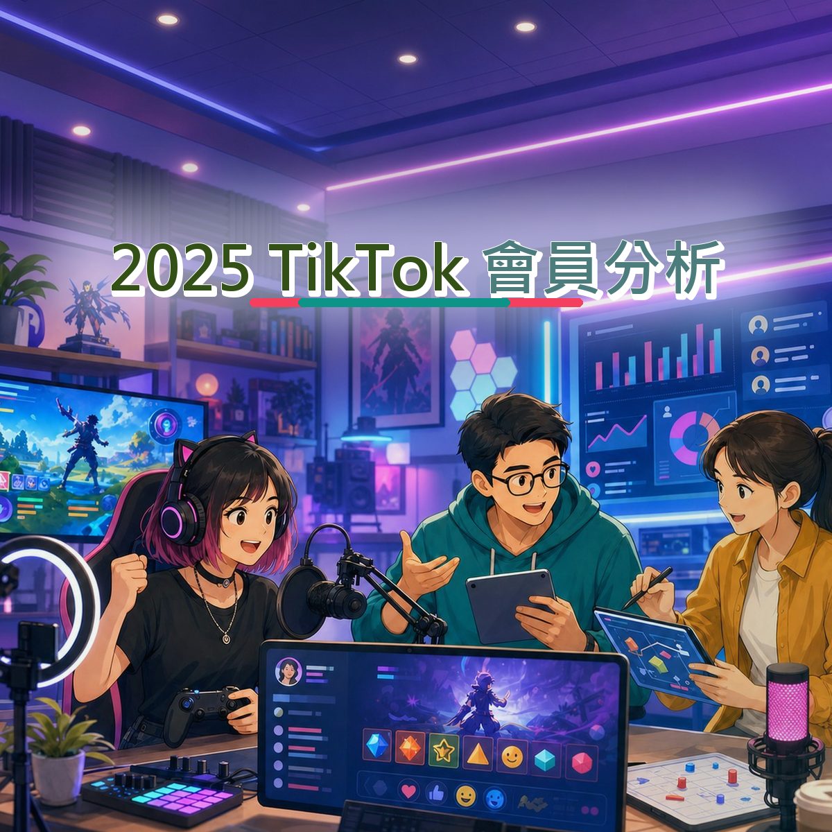2025 遊戲娛樂在 TikTok 怎麼被相信？會員分析實戰｜比較內容