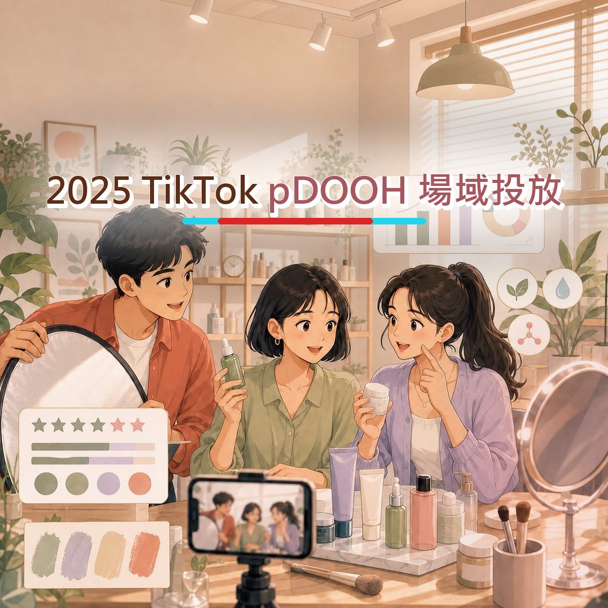 2025 TikTok 社群策略：社群搜尋如何累積口碑？｜pDOOH 場域投放