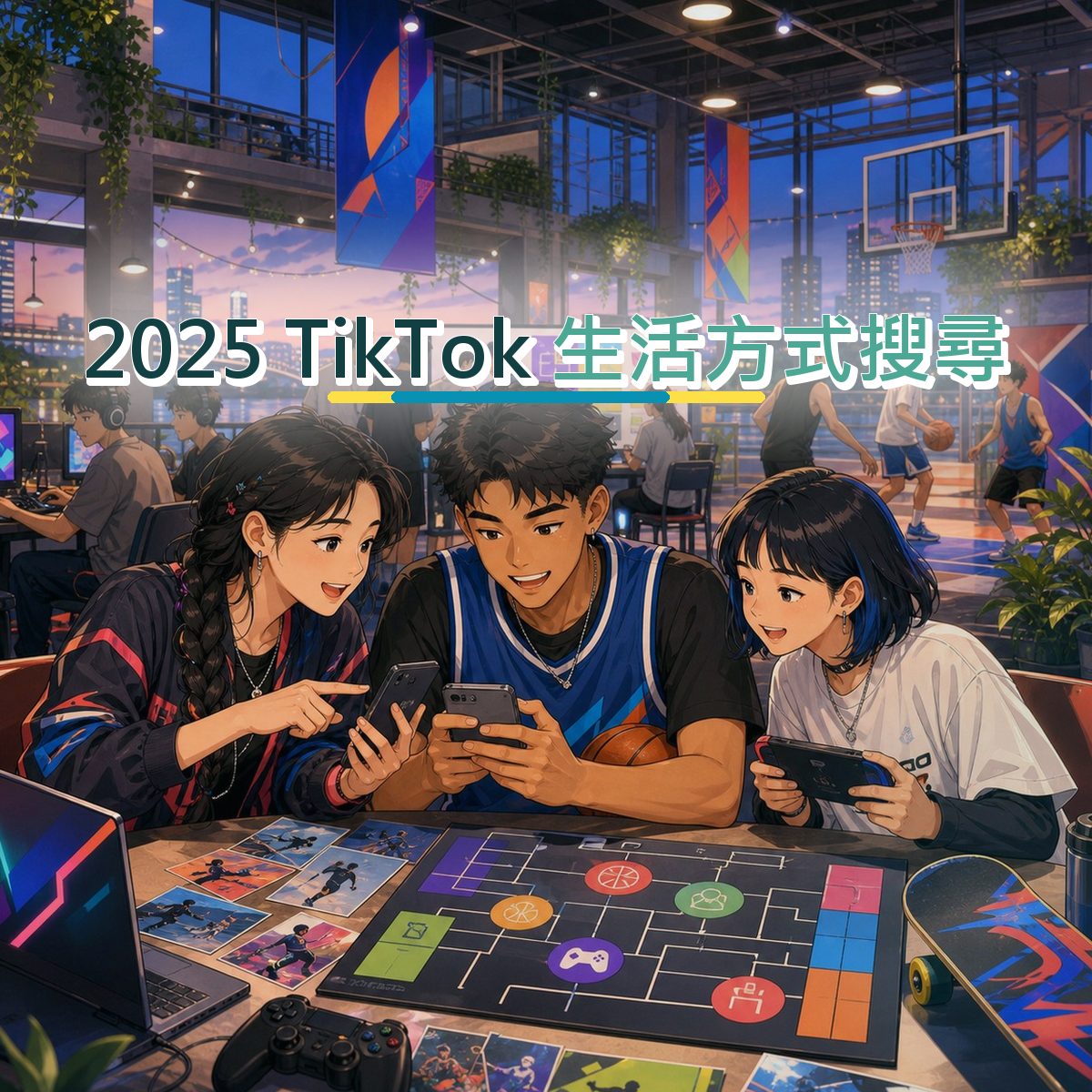 2025 品牌社群題：TikTok 的新品暖機怎麼設計？｜生活方式搜尋