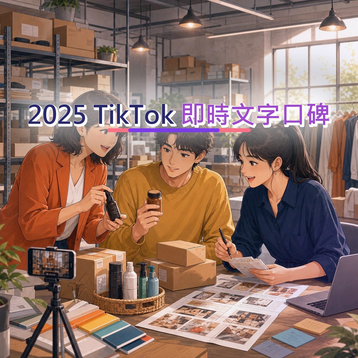 2025 即時文字口碑不是追流行：TikTok 的零售電商內容方法｜留言劇本