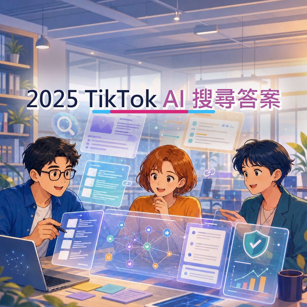 2025 AI 搜尋答案不是追流行：TikTok 的教育學習內容方法｜社群搜尋