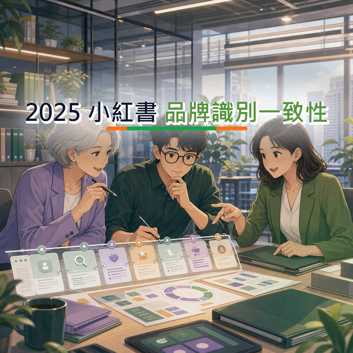 2025 小紅書 口碑企劃：用社群搜尋接住B2B 服務消費者｜品牌識別一致性