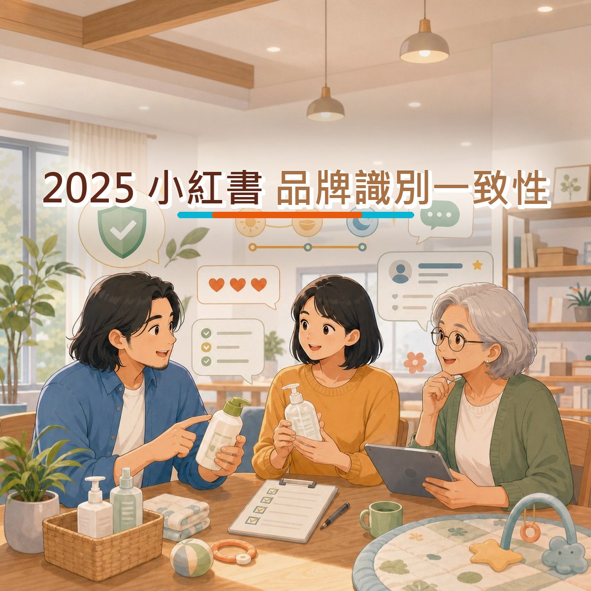 2025 母嬰家庭品牌識別一致性指南：小紅書 從看見到行動｜搜尋承接