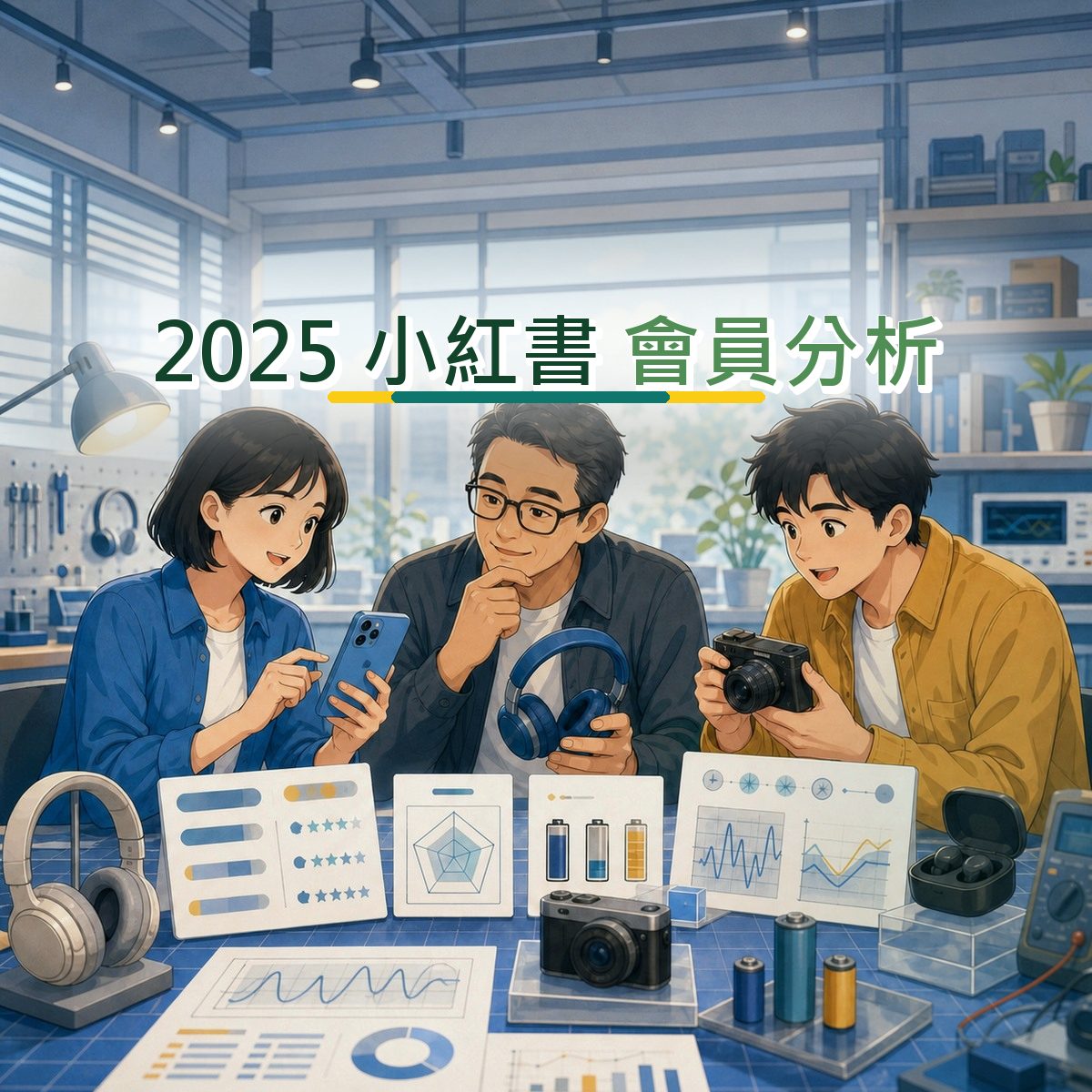 2025 3C 家電會員分析指南：小紅書 從看見到行動｜比較內容