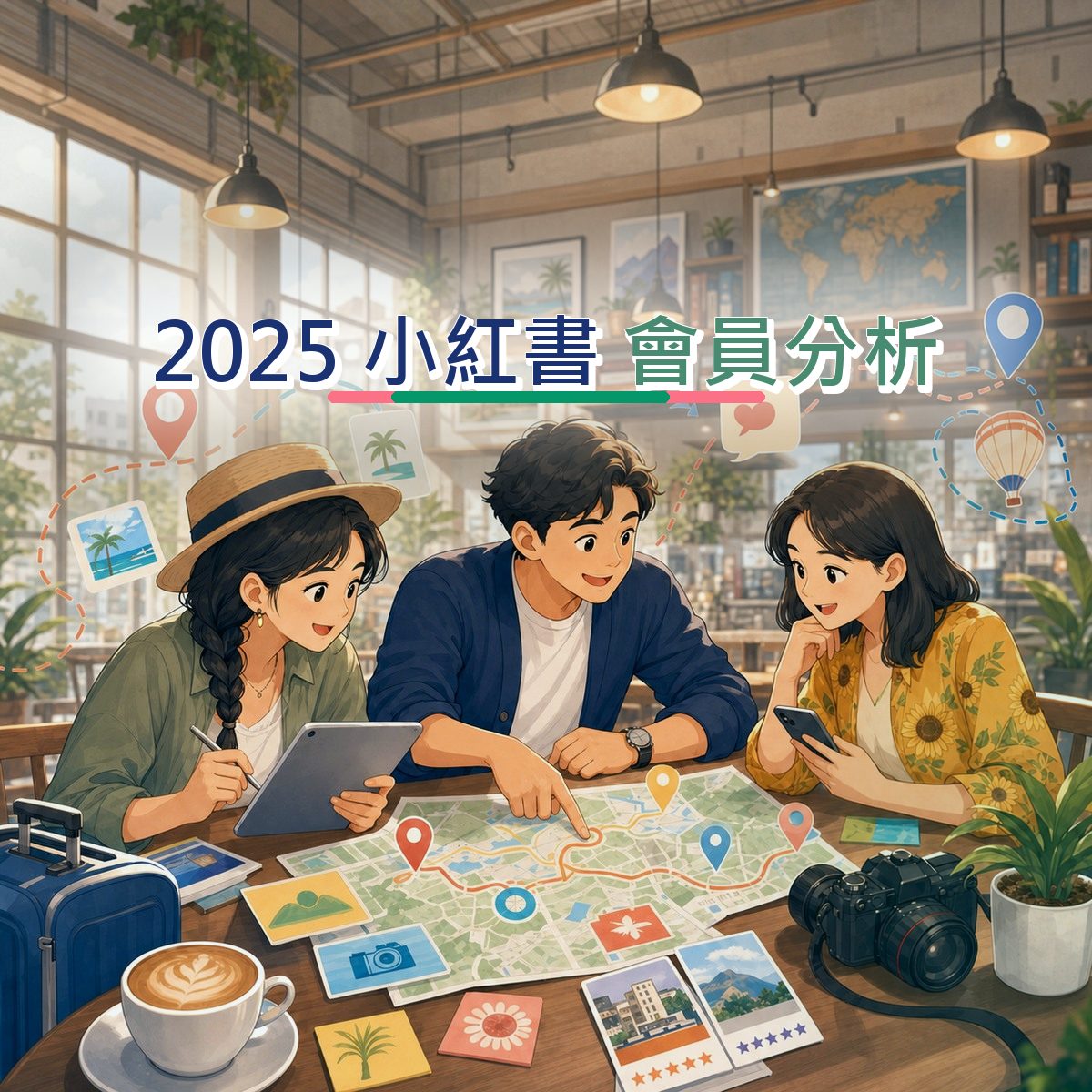 2025 小紅書 上的旅遊住宿決策路徑：會員分析執行清單｜口碑月報