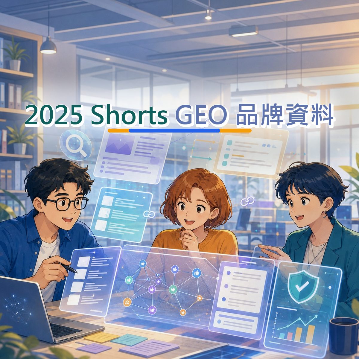 2025 YouTube Shorts 口碑企劃：用新品暖機接住B2B 服務消費者｜GEO 品牌資料