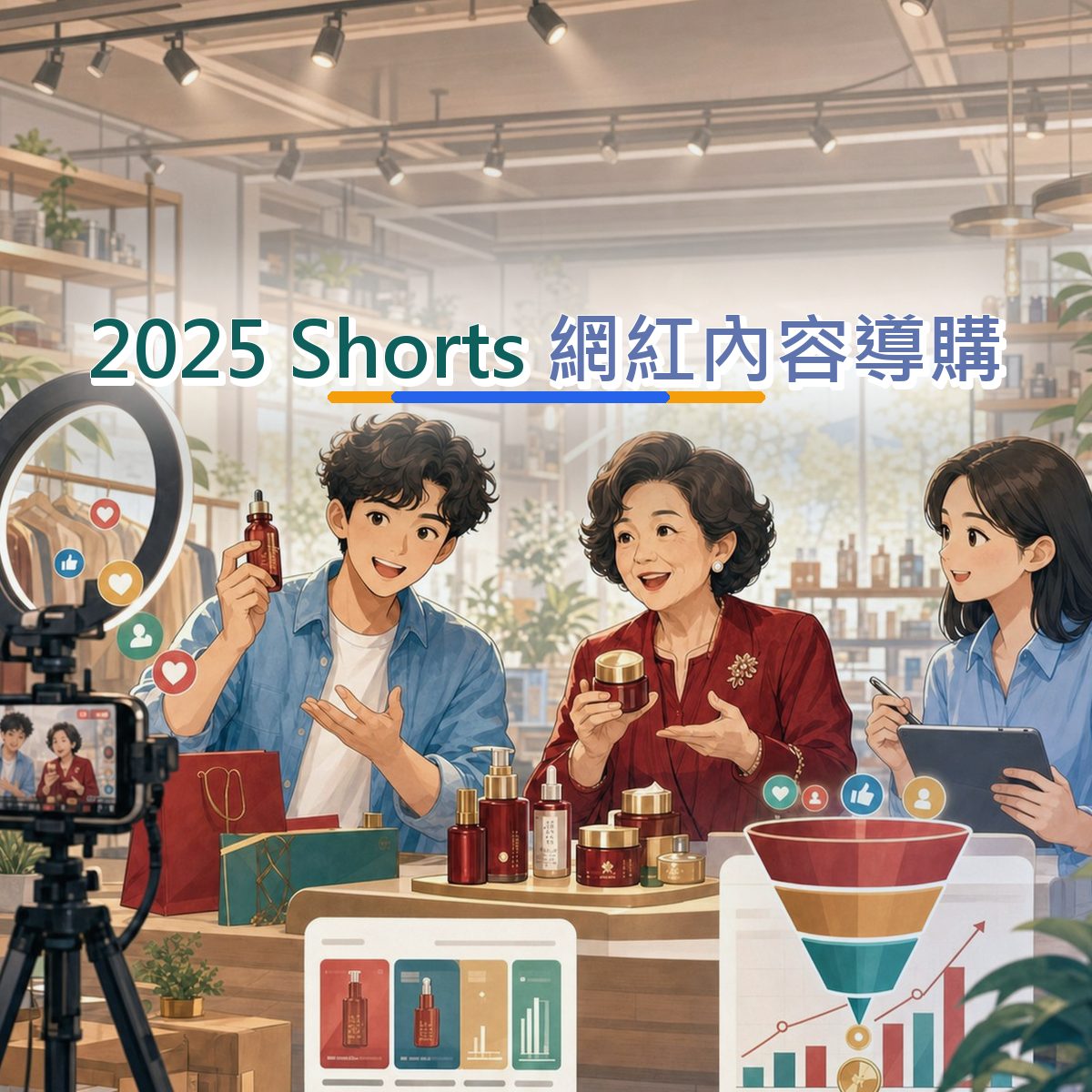 2025 YouTube Shorts 內容企劃怎麼寫？B2B 服務網紅內容導購拆解｜跨平台接力