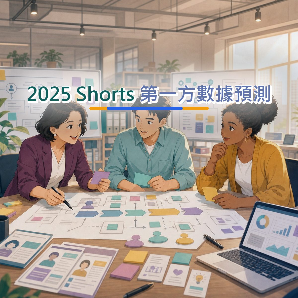 2025 YouTube Shorts 內容企劃怎麼寫？B2B 服務第一方數據預測拆解｜搜尋承接