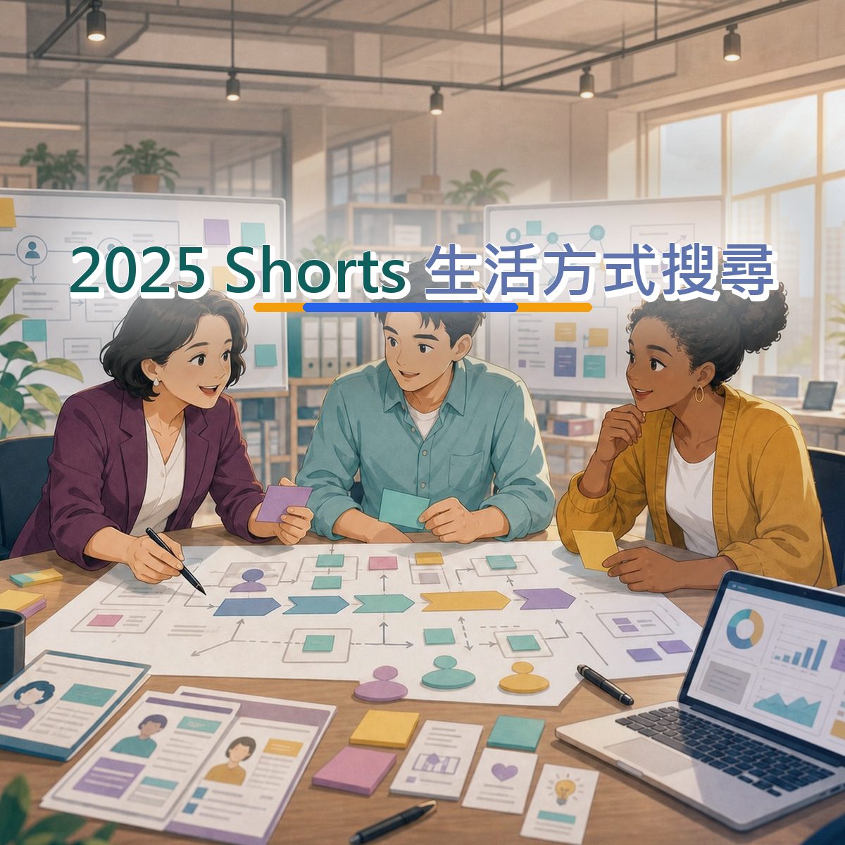 2025 B2B 服務生活方式搜尋指南：YouTube Shorts 從看見到行動｜前三秒鉤子