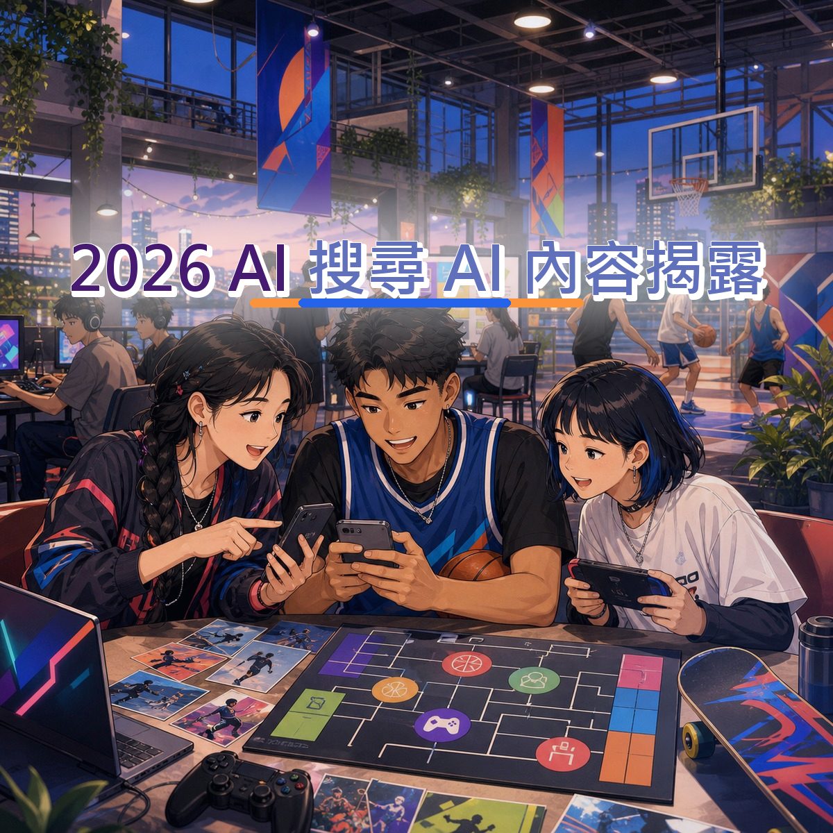 2026 AI 搜尋 口碑企劃：用品牌人格接住遊戲娛樂消費者｜AI 內容揭露