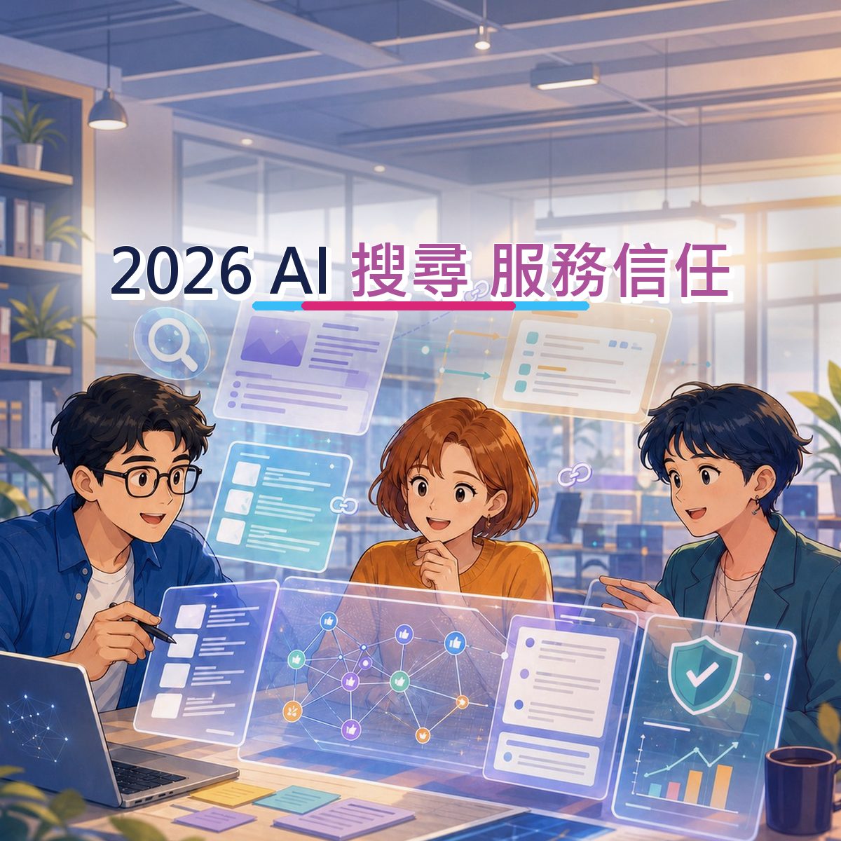 2026 品牌社群題：AI 搜尋 的口碑月報怎麼設計？｜服務信任