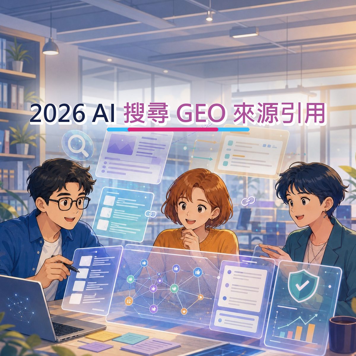2026 GEO 來源引用不是追流行：AI 搜尋 的在地店家內容方法｜創作者合作