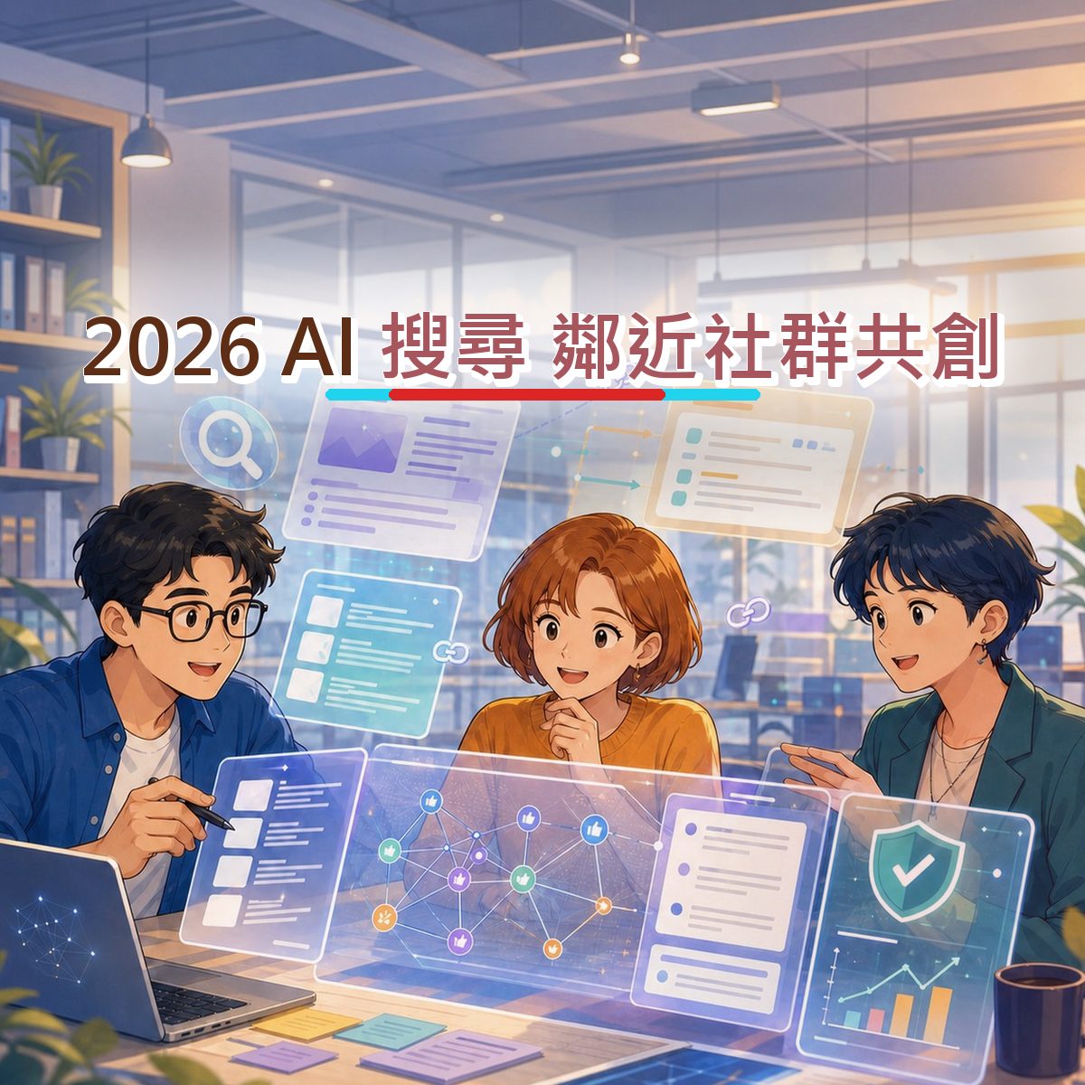 2026 品牌社群題：AI 搜尋 的搜尋承接怎麼設計？｜鄰近社群共創