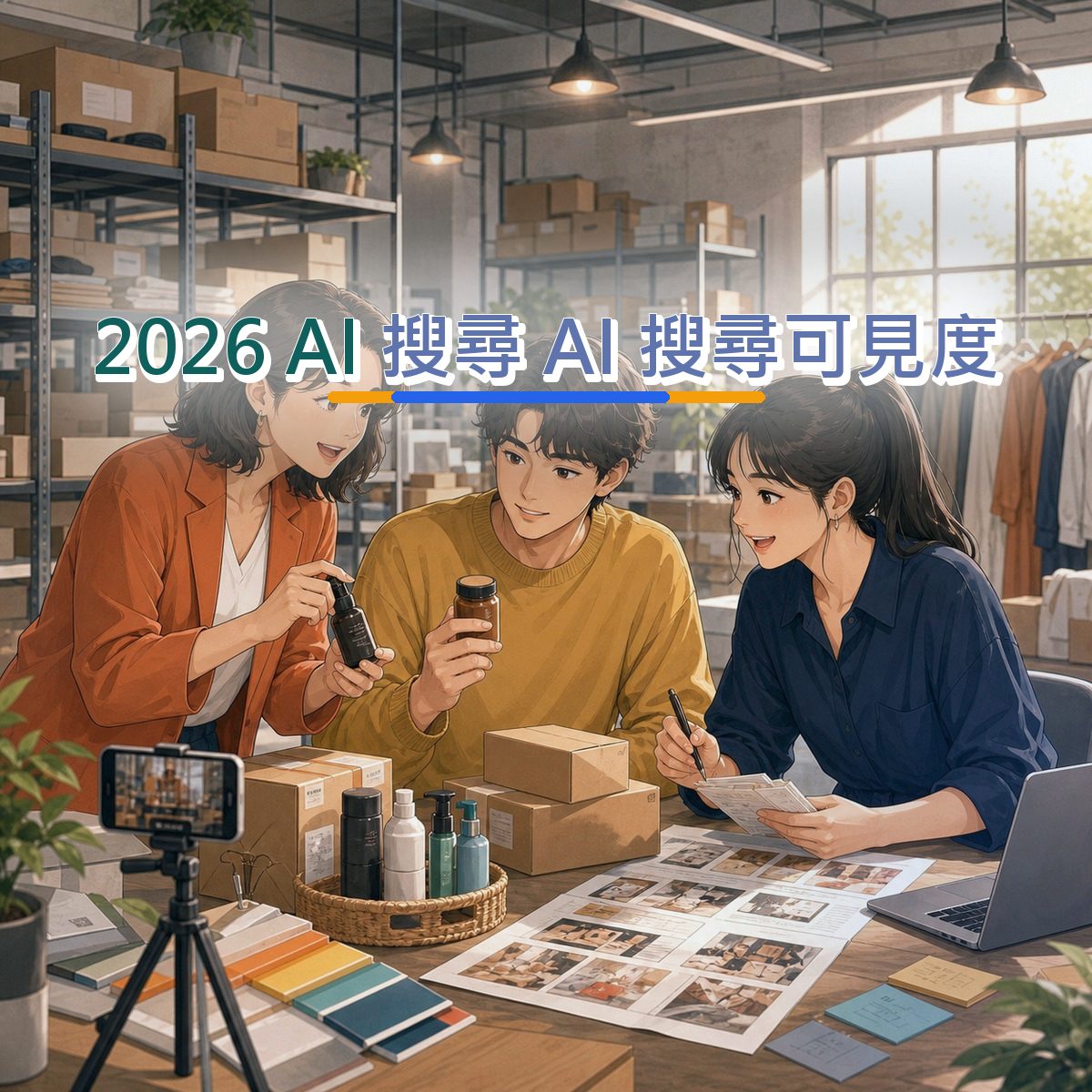 2026 零售電商AI 搜尋可見度指南：AI 搜尋 從看見到行動｜短影音節奏